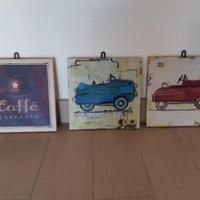 Tris quadretti cucina