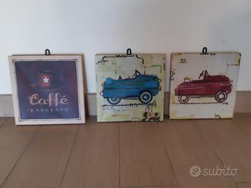 Tris quadretti cucina