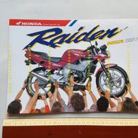 Honda NSR 125 F Raiden 1992 depliant moto original