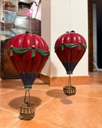 Mongolfiere in ceramica