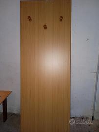 pannello porta giacche da entrata 