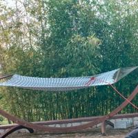 telaio per  amaca in legno 