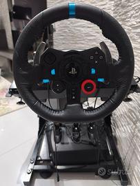 Volante Logitech G29 +pedaliera+ supporto