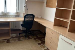 Camera singola arredata e luminosa