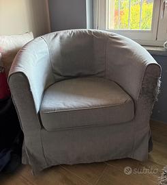 Poltrona Ikea TULLSTA grigio