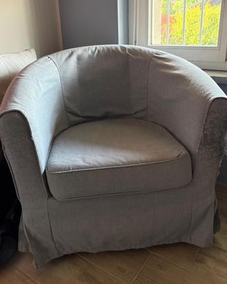Poltrona Ikea TULLSTA grigio