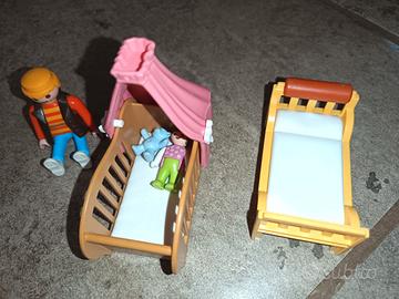 Playmobil 2 letti e bambini