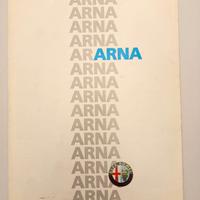 Depliant brochure alfa romeo Arna