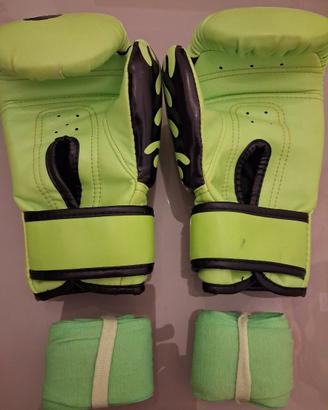 Guantoni da boxe bimbo + fasce