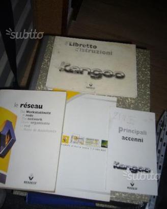 Manuale uso manutenzione Renault kangoo (1998-2003