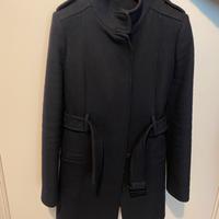 Cappotto donna Mango blu navy tg S (40) - elegante