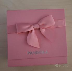 Anello Pandora Solitario Cuore Rosso