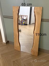 Specchio in legno MAI USATO