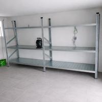 Scaffalatura metallica zincata alta portata