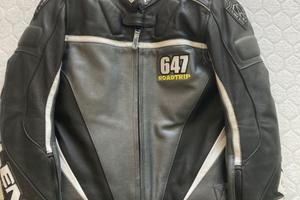 Giacca moto donna in pelle