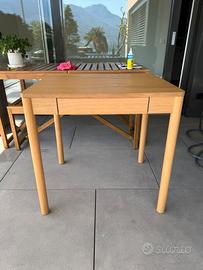 Due Scrivanie rovere ikea 75x60 TONSTAD IKEA