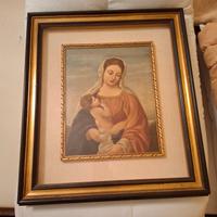 Quadro Madonna con Gesù 