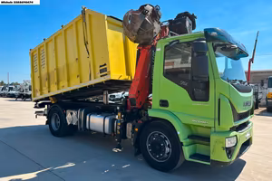 EUROCARGO 180-280 RIBALTABILE E GRU MARCHESI