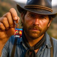 PS4 Portachiavi Ciondolo Red Dead Redemption 2