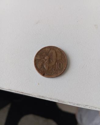 10 Centesimi Ape 1928 