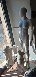 manichini vetrina 
