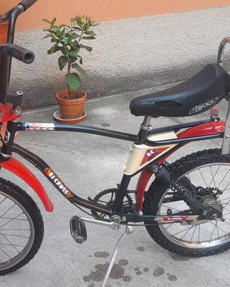 bici da cross rimessa a nuovo 