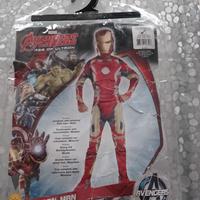 Costume IRON MAN carnevale 8/10 anni