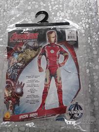 Costume IRON MAN carnevale 8/10 anni