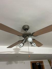 Ventilatore a soffitto con 3 luci e 3 velocità