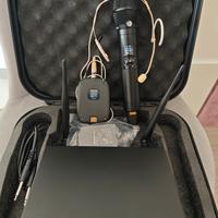 Sistema microfonica wireless professionale SLXD4