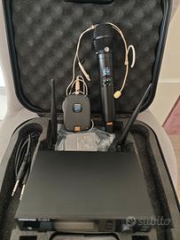 Sistema microfonica wireless professionale SLXD4