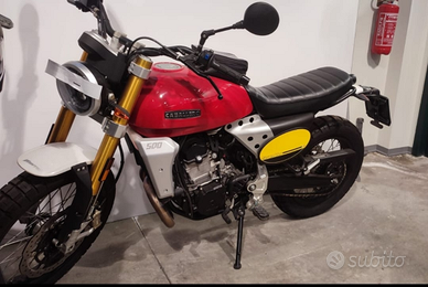 Fantic Caballero 500 rossa