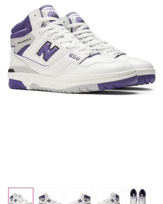 Scarpe New Balance 650 White Purple - NUOVE 42.5