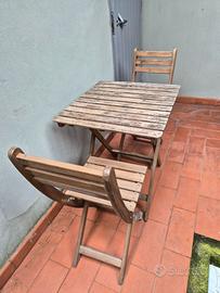 set tavolo da giardino IKEA