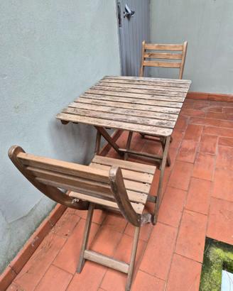 set tavolo da giardino IKEA