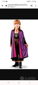  vestito di anna frozen mai indossato 3/4 anni