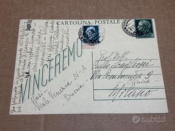 ✉️  🦅 Repubblica Sociale Italiana - Cartolina GNR