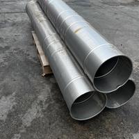 Tubi aspirazione acciao inox