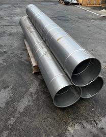 Tubi aspirazione acciao inox