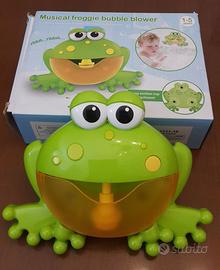 Baby Bagno con Bolle Rana Musicale