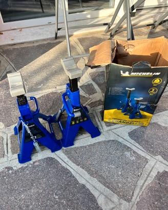Michelin 2 cavaletti Auto treppiedi a cremagliera