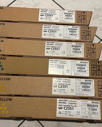 cartucce toner Ricoh MP C2551