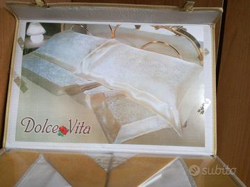 Parure matrimoniale, panna e oro