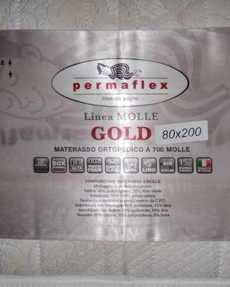 Materasso singolo a molle ortopedico PERMAFLEX GOL