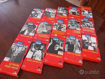 Collana videocassette VHS film Totò