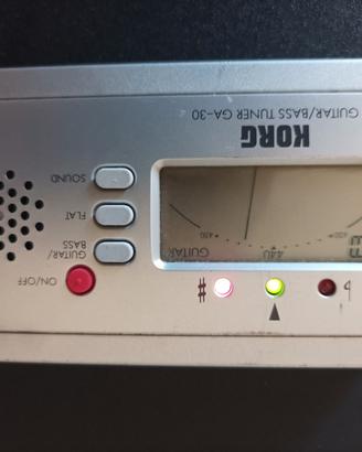 Accordatore elettronico Korg GA-30 chitarra/basso