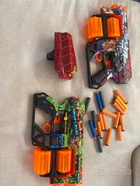 pistole e proiettili nerf