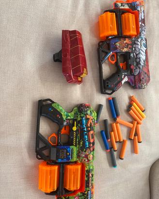 pistole e proiettili nerf