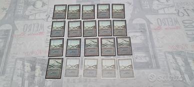 Magic the Gathering vecchie edizioni Terre NERO