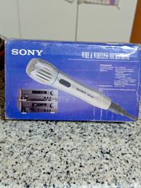 microfono vintage Sony WM-888